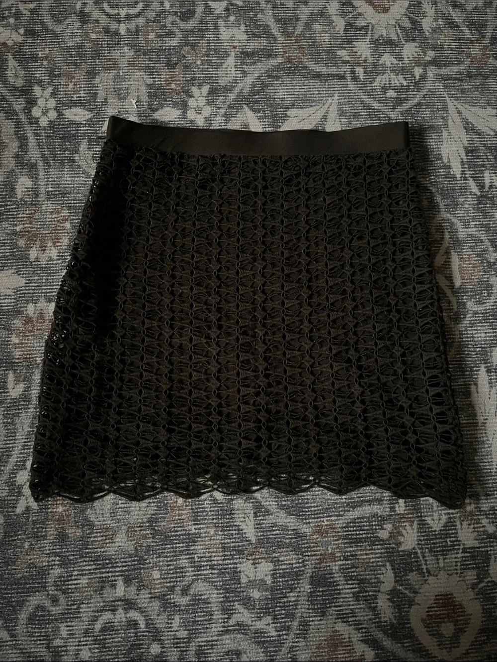 J. Crew Olive Merino Knit Mini Skirt